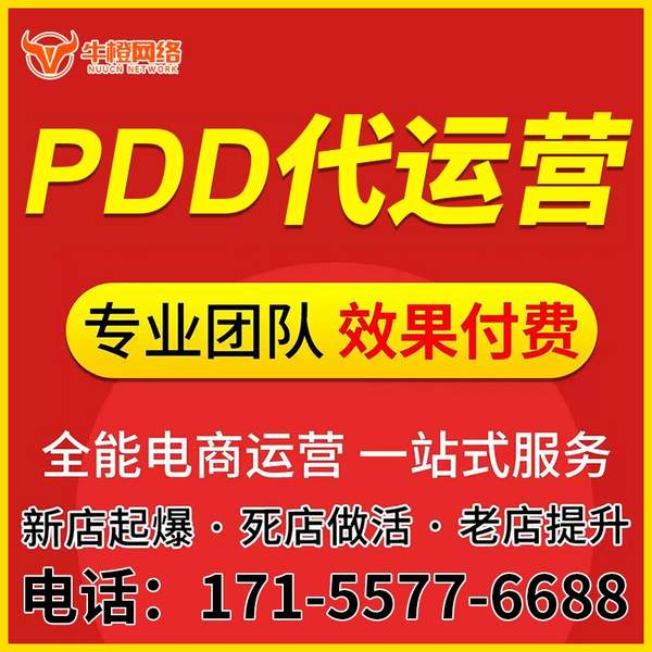 拼多多代运营案例